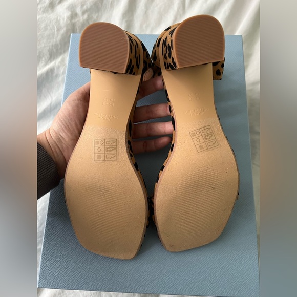 Urban Outfitters Lua Leopard Heel - Size 8 - Picture 6 of 6